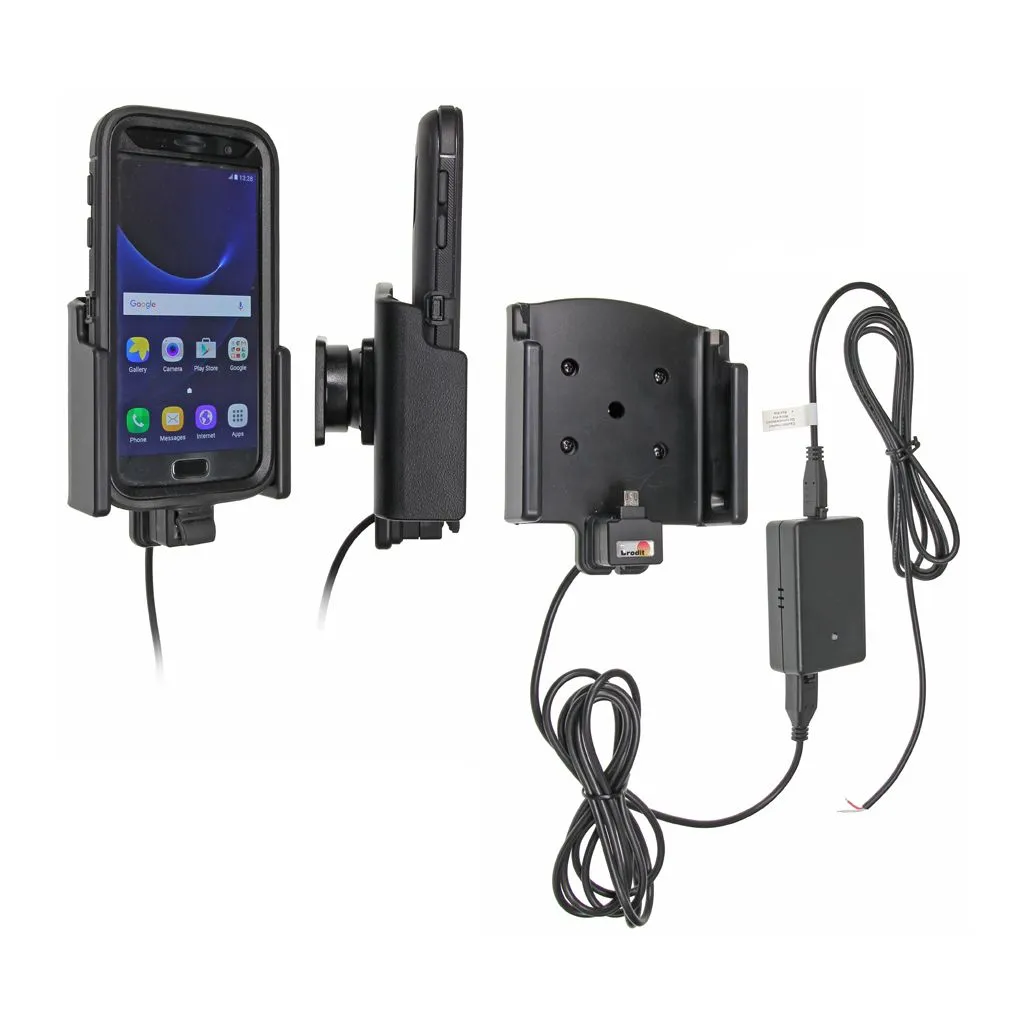 Brodit Faststrøms Aktiv Holder til Samsung Galaxy S7 med Otterbox Defender Series