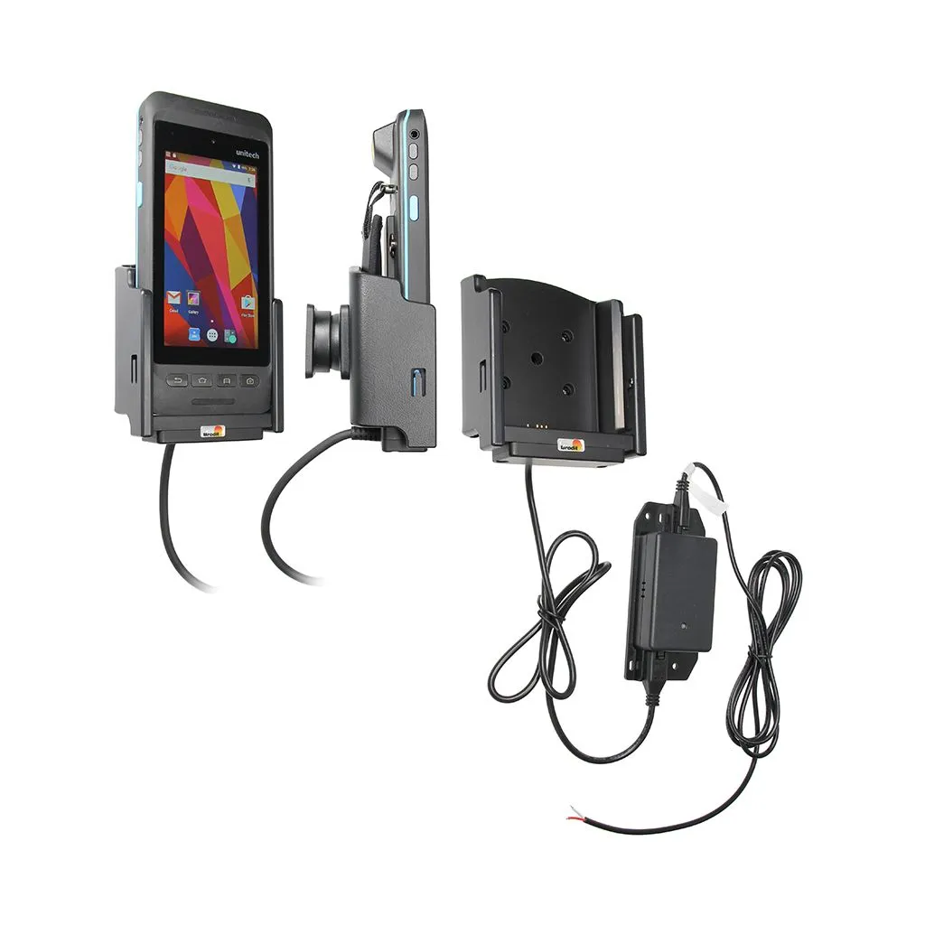 Brodit Faststrøm Aktiv Holder til Unitech PA720 - 513981