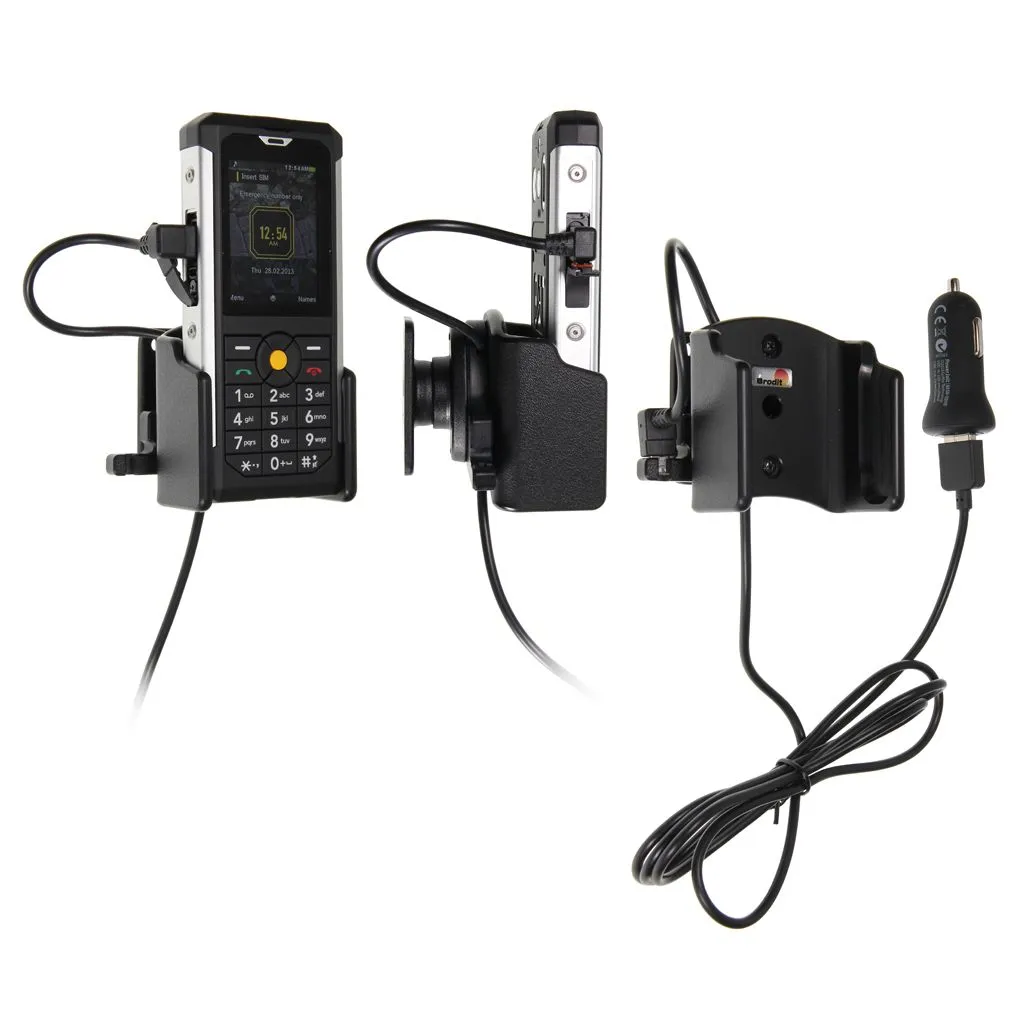 
Brodit Aktiv Holder med cigaradaptor til CAT B100 - 521847