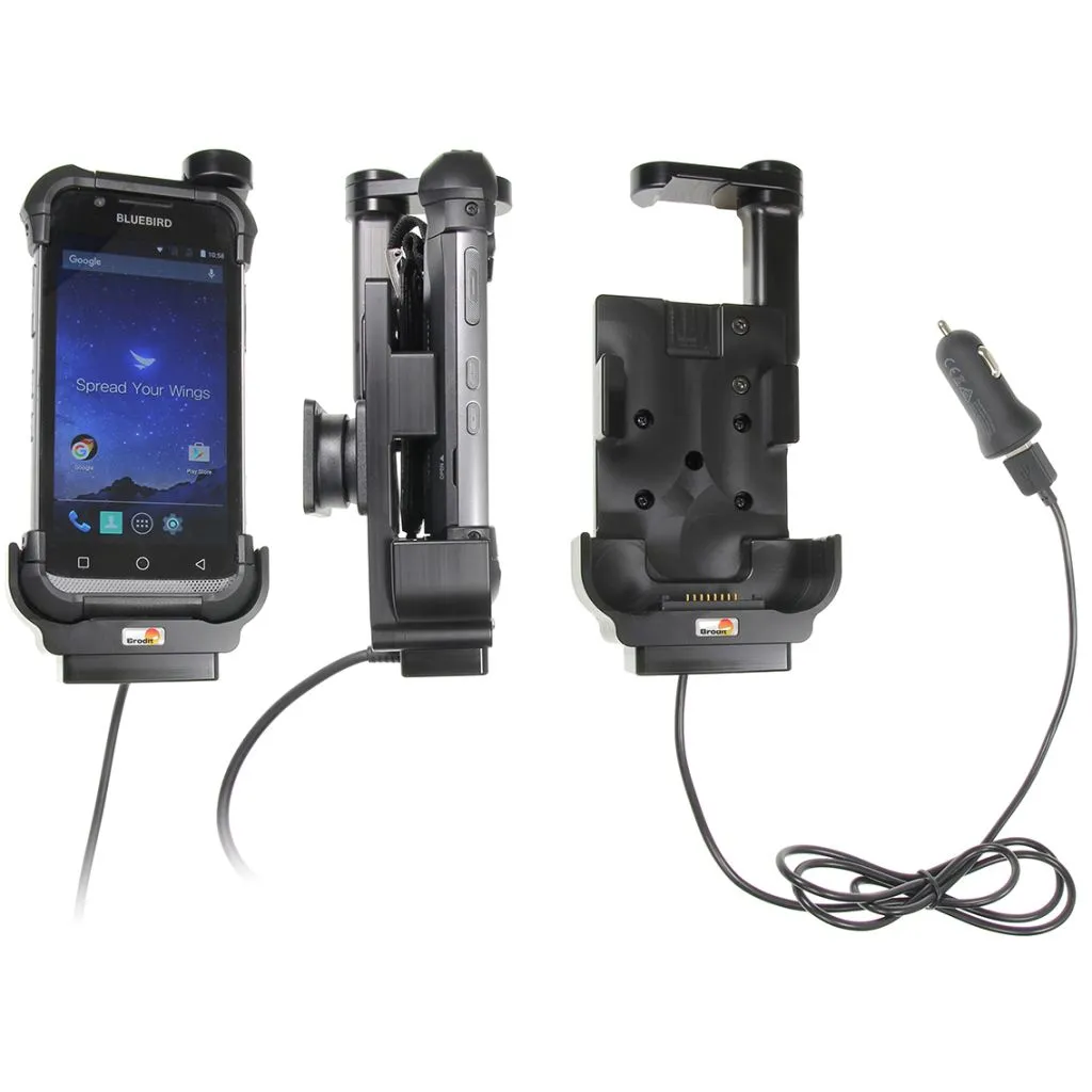Brodit Aktiv Holder med cigaradaptor til Bluebird EF500R - 521921
