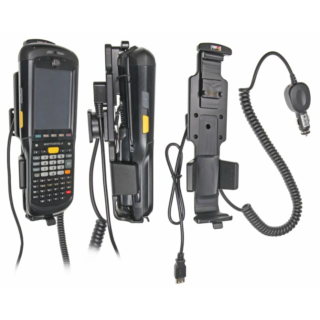 Brodit Aktiv Holder med cigarstik til Motorola MC9500 og Zebra MC9500 - 522699