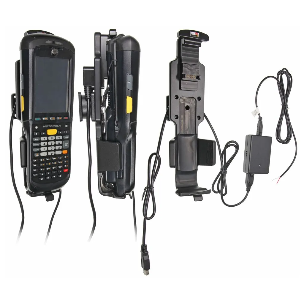 Brodit Faststrøm Aktiv Holder med kugleled til Motorola MC9500 og Zebra MC9500 - 523699