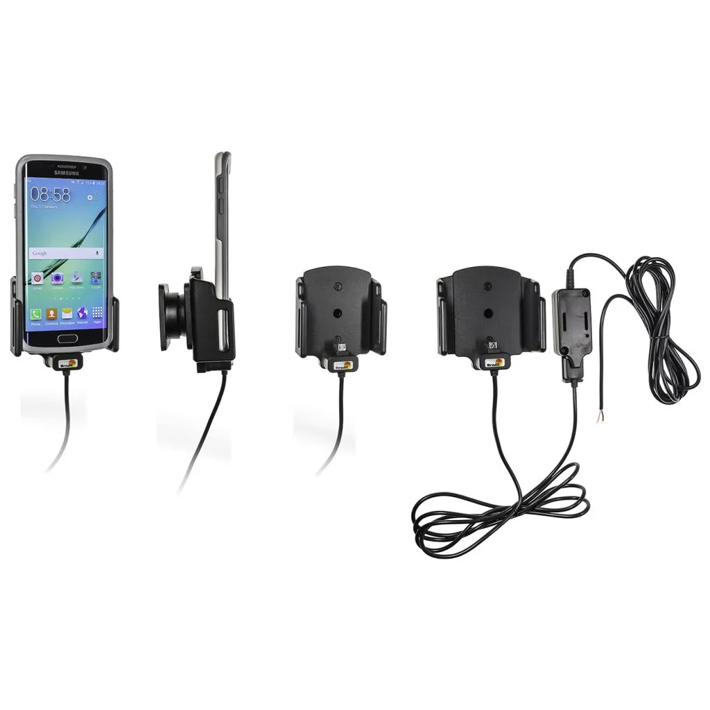 Brodit Fast Aktiv MicroUSB Justerbar Holder D:6-10 / B:62-77mm - 527620