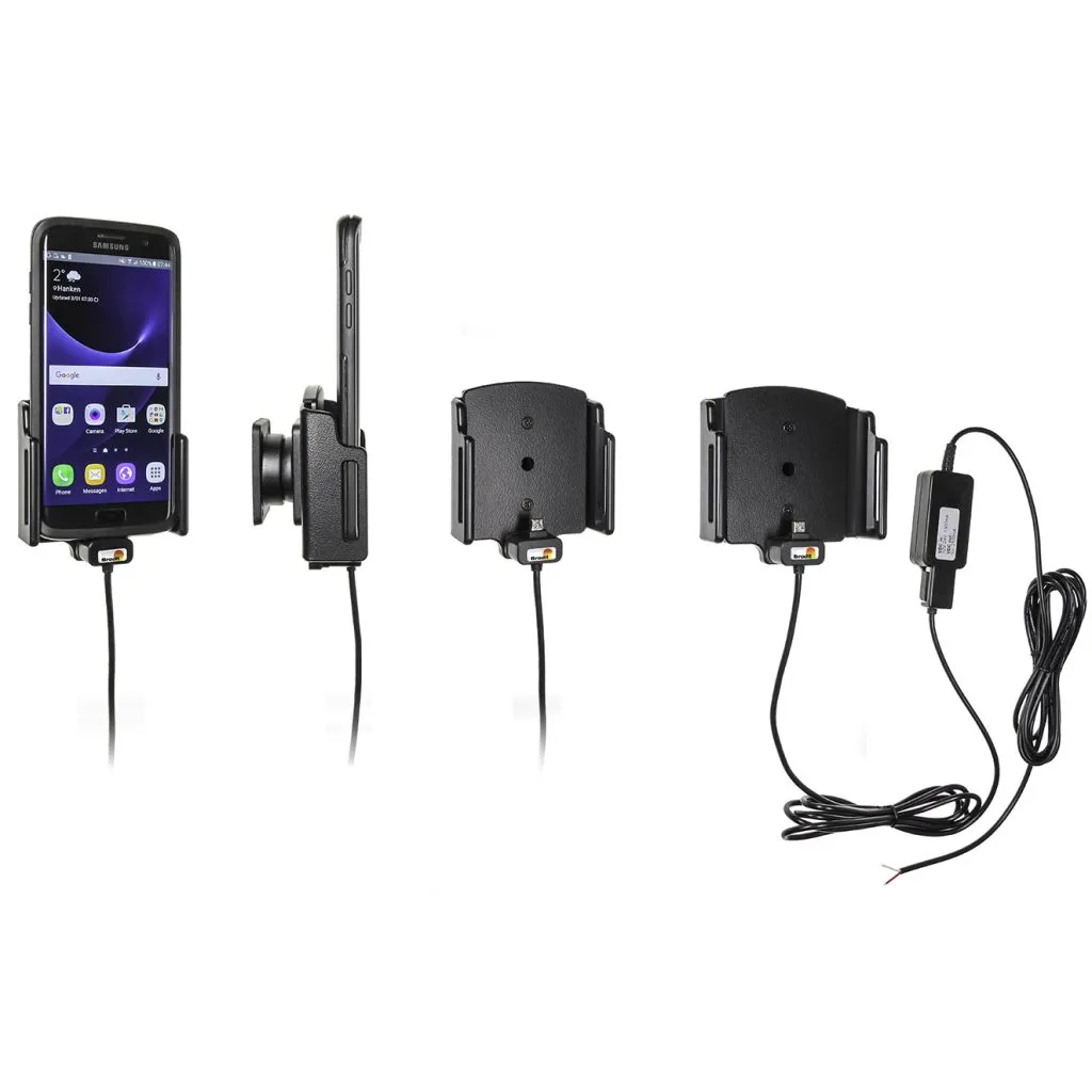 Brodit Fast Aktiv MicroUSB Justerbar Holder D:6-10 / B:75-89mm - 527628