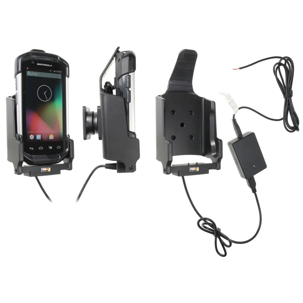 Brodit Faststrøm Aktiv Holder med kugleled til Motorola TC75/Motorola TC70/Symbol TC75/Symbol TC70/Zebra TC77/Zebra TC75/Zebra TC72/Zebra TC70 - 531707