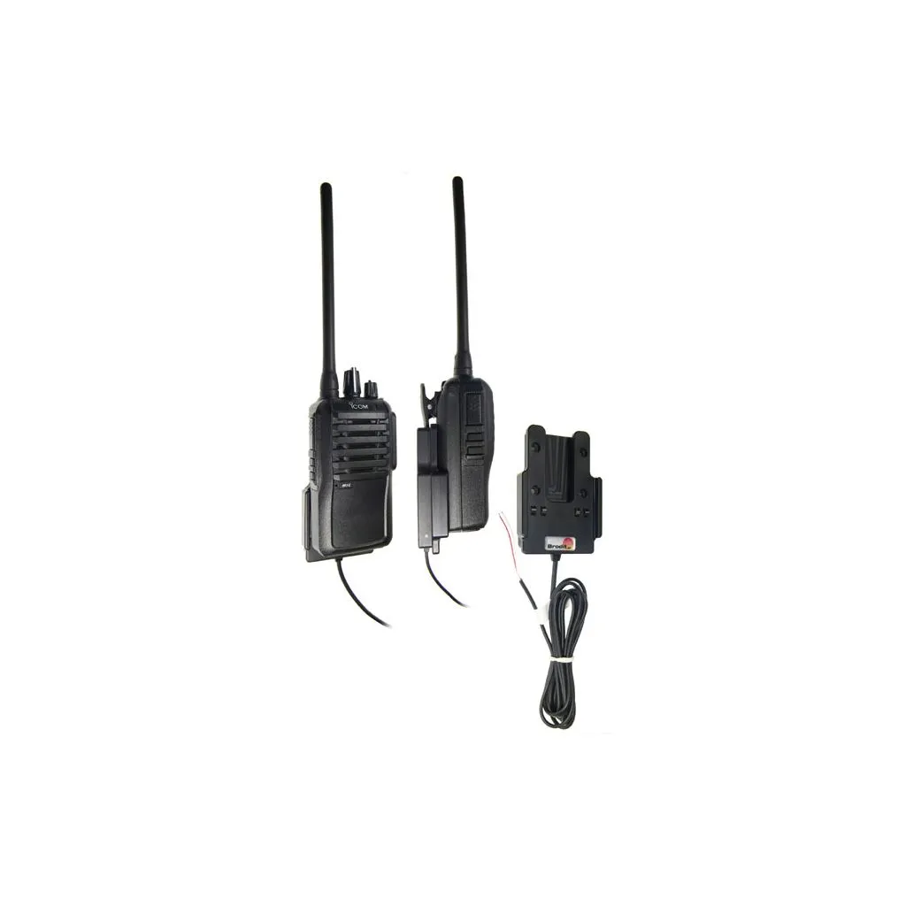 Brodit Aktiv Holder med fast installation til ICOM IC-F4002 og ICOM IC-F3002 - 532145