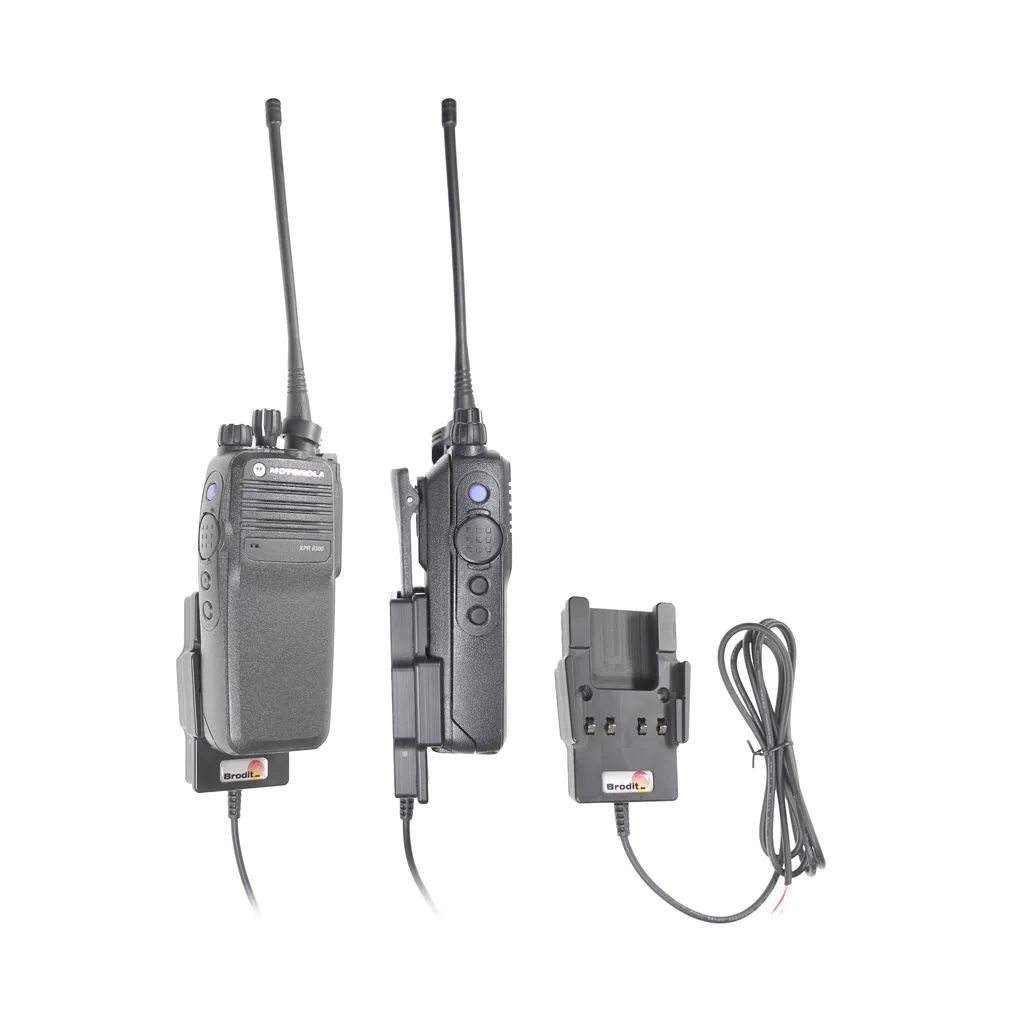 Brodit Aktiv Holder med fast installation til Motorola MOTOTRBO DP3400/3401, Motorola DP4000 Series og Motorola DP2000 Series - 532493