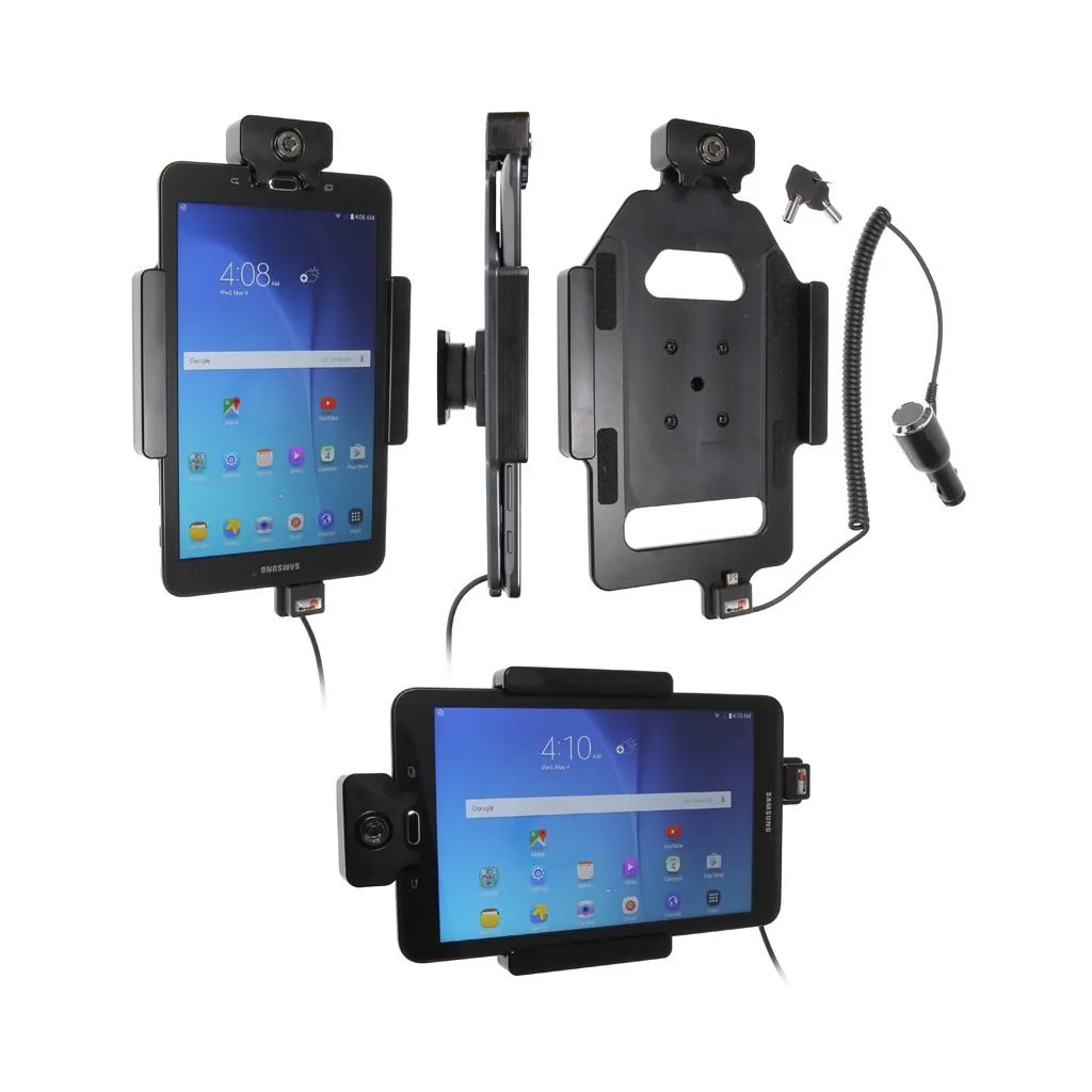 Brodit Aktiv Holder med lås og nøgle til Samsung Galaxy Tab E 8.0 - 535835