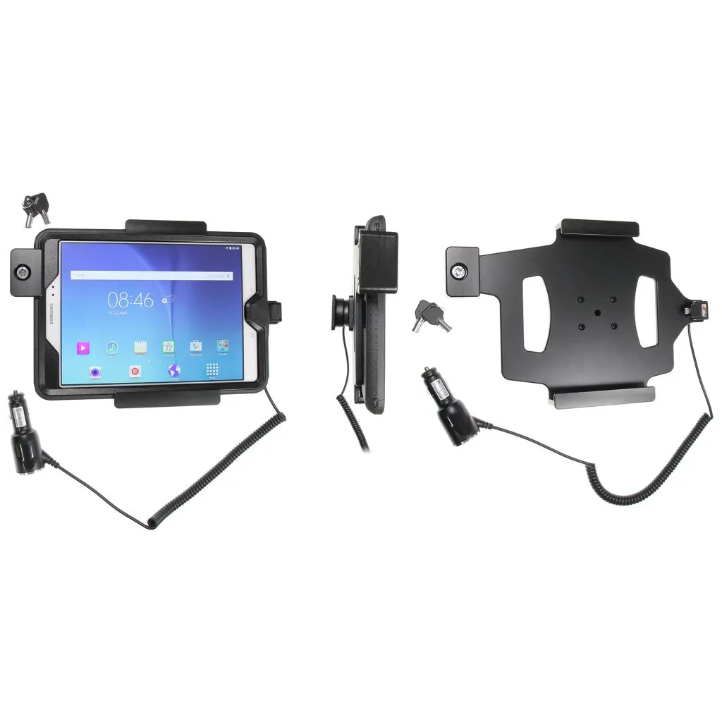 Brodit Aktiv Holder med lås og nøgle til Samsung Galaxy Tab A 9.7 - 535853