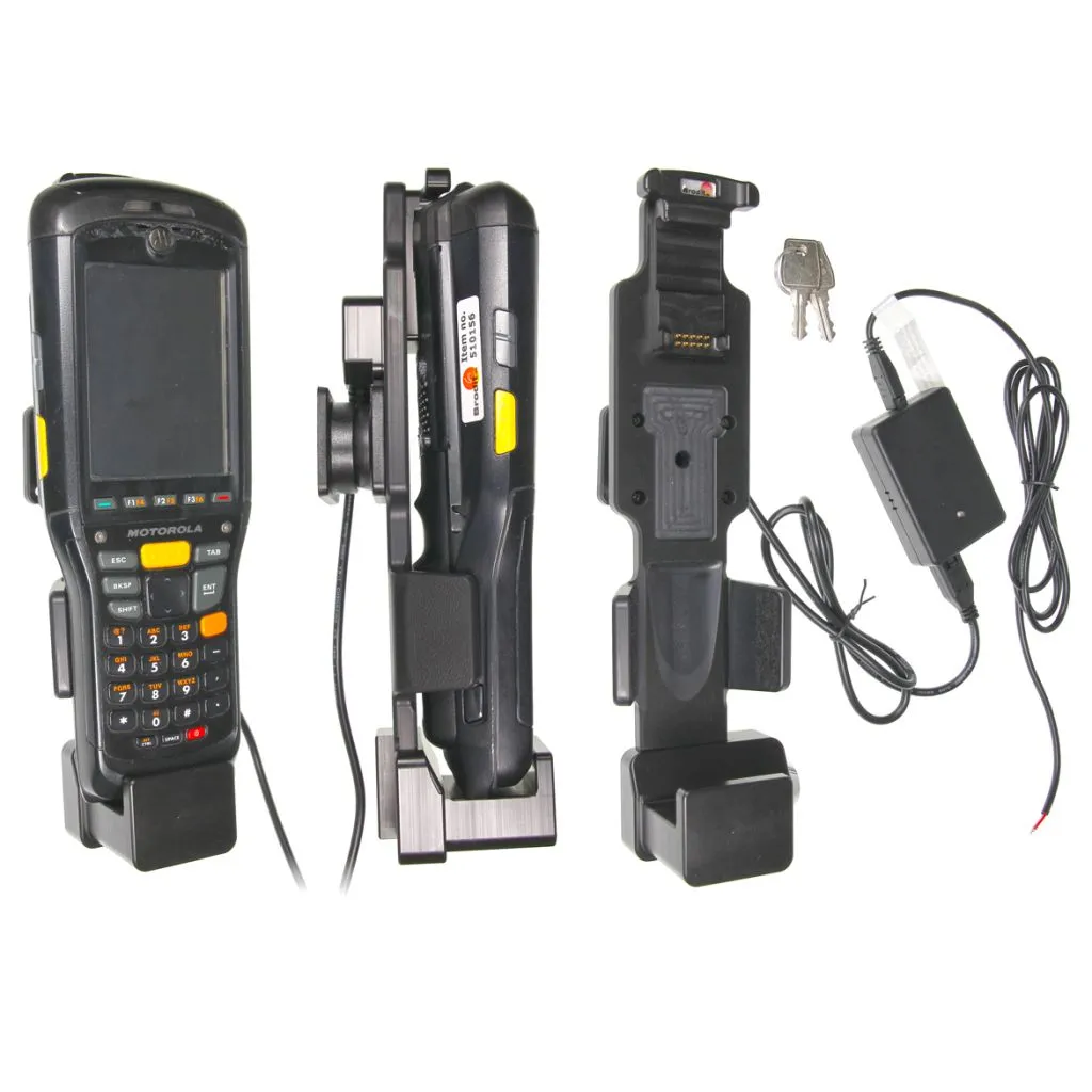Brodit Aktiv Holder med lås og nøgle til Motorola MC9500 og Zebra MC9500 - 536553