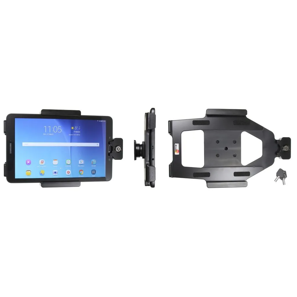 Brodit Passiv Holder med lås og nøgle til Samsung Galaxy Tab E 9.6 - 539821