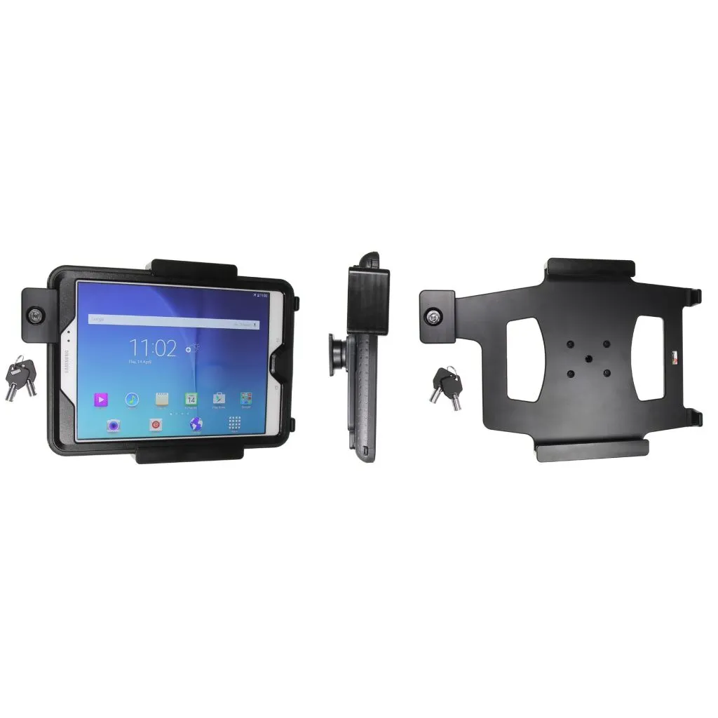 Brodit Passiv Holder med lås og nøgle til Samsung Galaxy Tab A 9.7 - 539853