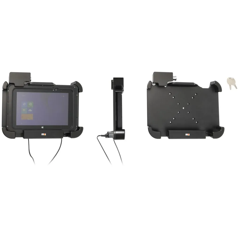 Brodit Charging Cradle til Zebra ET50/ET51/ET55/ET56 8.3 m. lås/nøgle - 539894