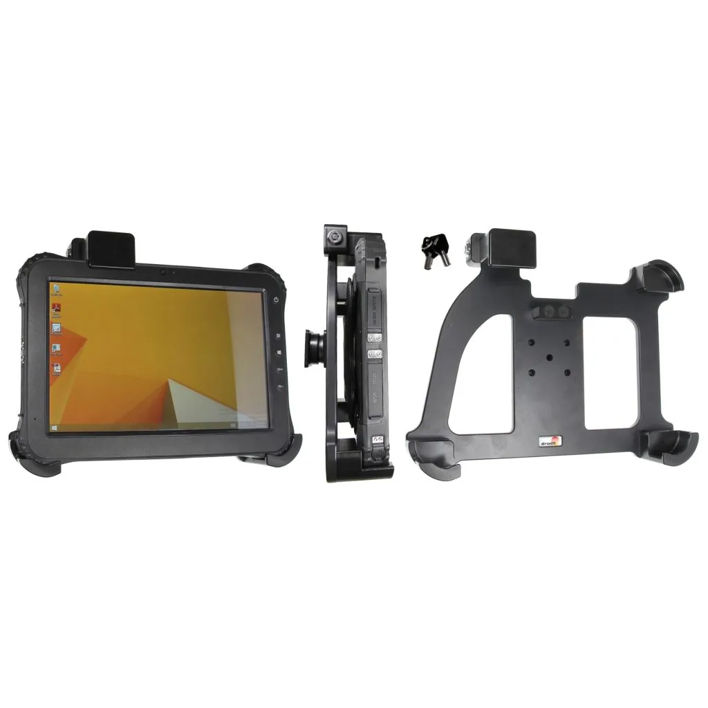 Brodit Passiv Holder med lås og nøgle til Logic Instrument Fieldbook K101 V1 - 539898