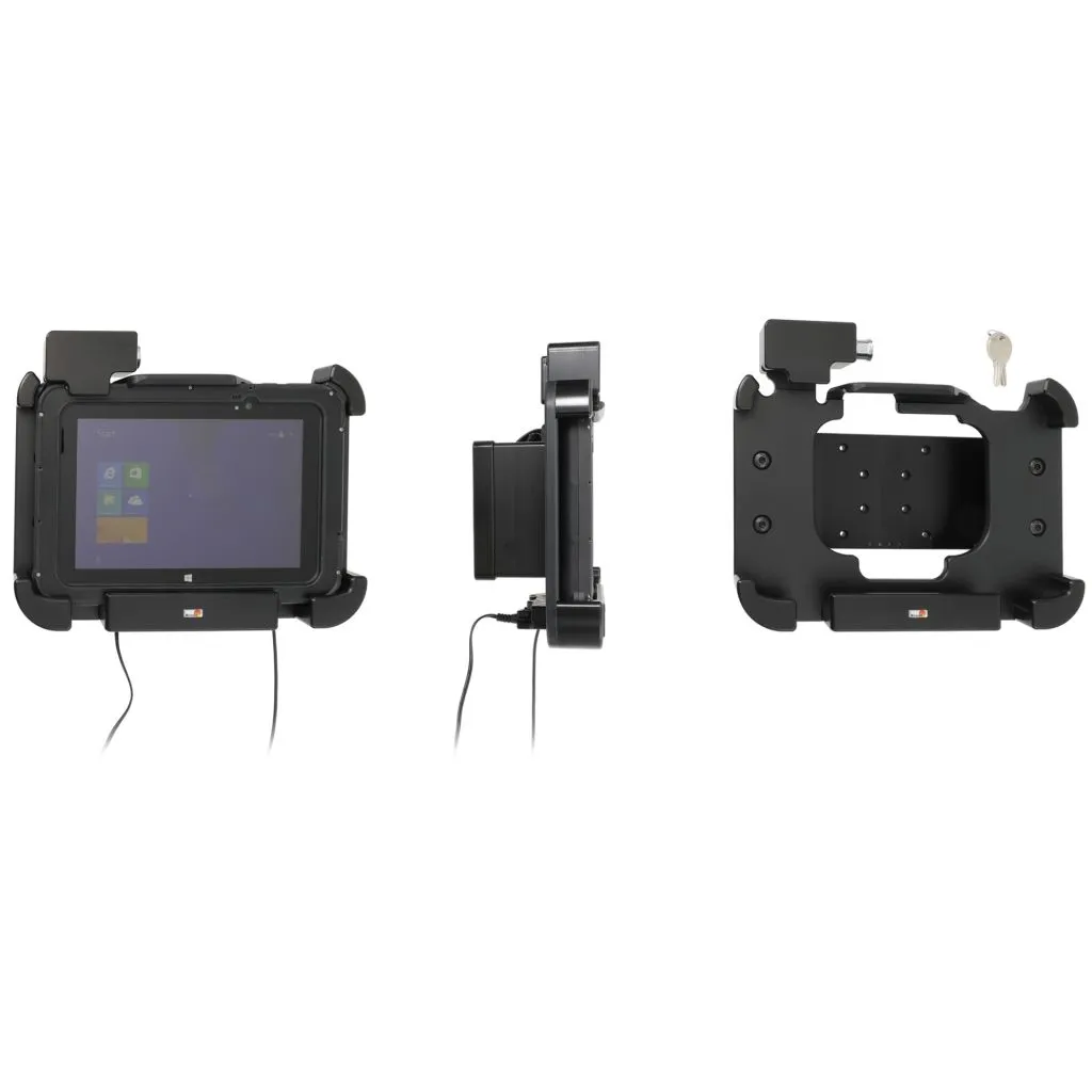 Brodit Opladningsholder med lås og nøgle til Pepperl+Fuchs Tab-IND 08 og Zebra ET56 8.4/Zebra ET55 8.3/Zebra ET51 8.4/Zebra ET50 8.3 - 539961