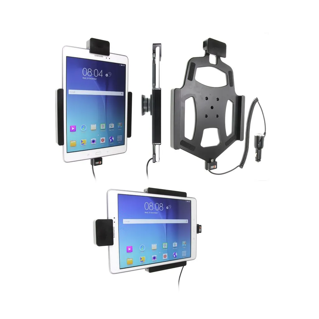 Brodit Aktiv Holder med kugleled og fjederlås til Samsung Galaxy Tab A 9.7 - 546769