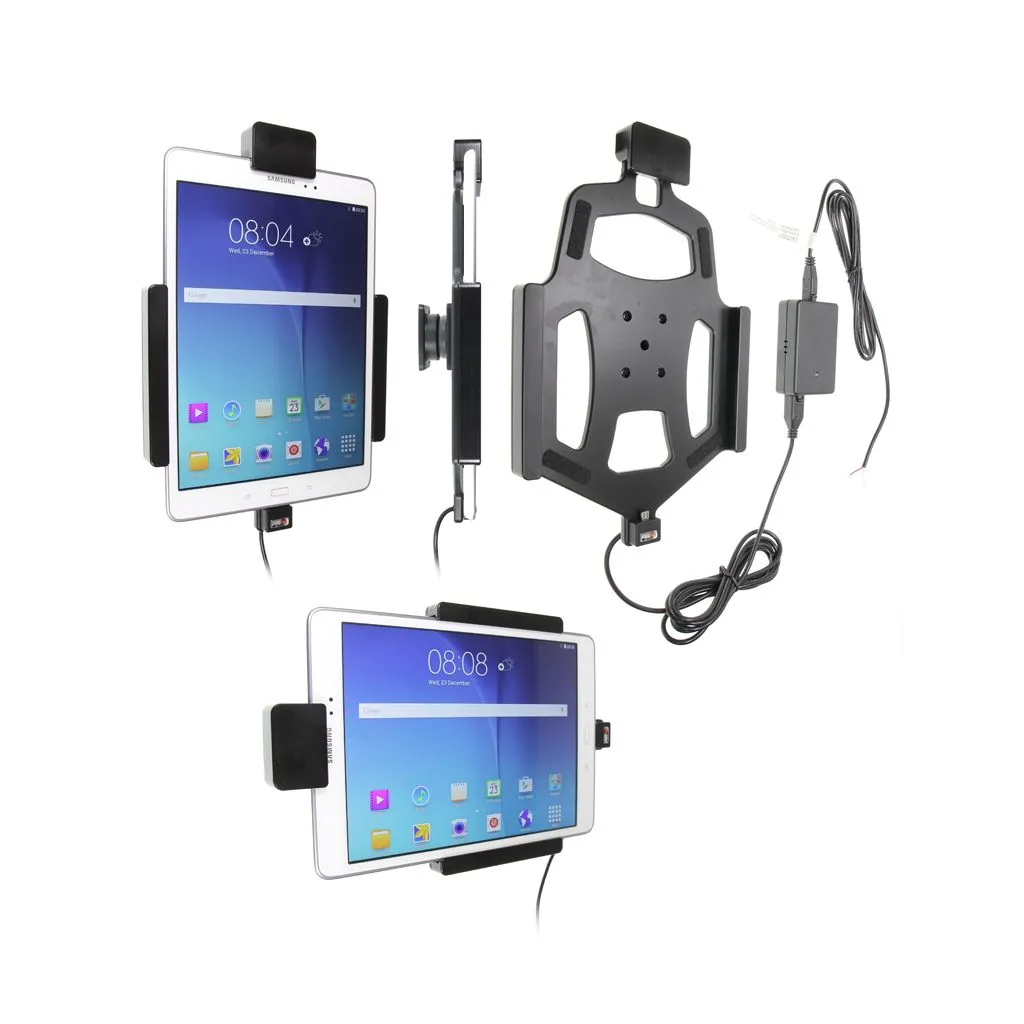 Brodit Aktiv Holder med kugleled og fjederlås til Samsung Galaxy Tab A 9.7 - 547769