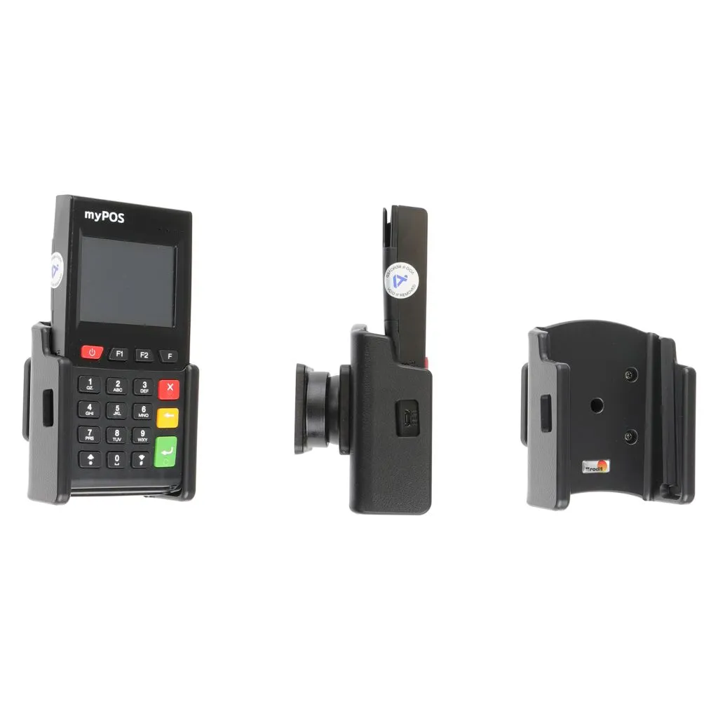 Brodit Passiv Holder med kugleled til myPOS K300 og myPOS Go 3G - 711167