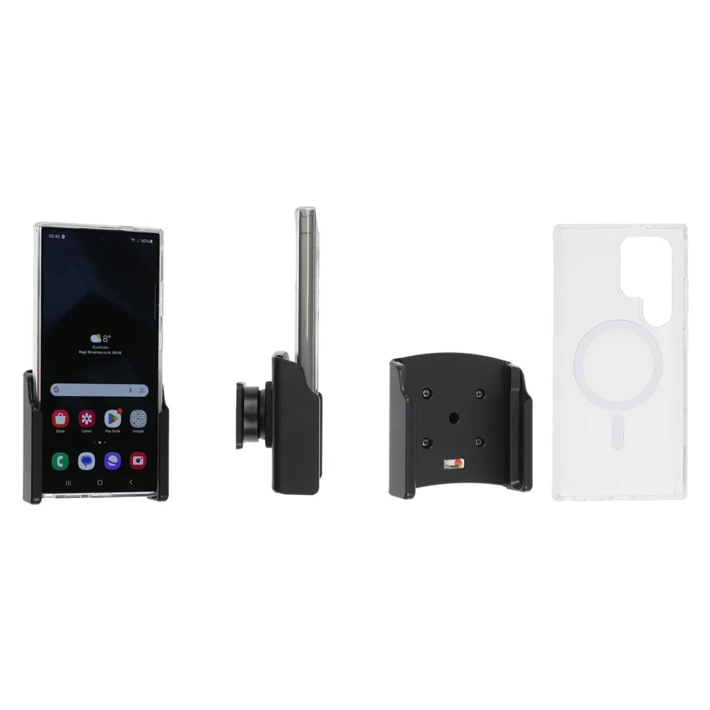Brodit Passiv holder til Samsung Galaxy S24 Ultra Inkl. Brodit Hybrid Case - 711406