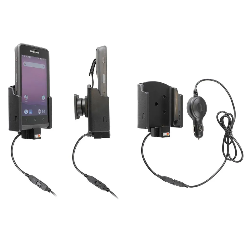 Brodit Aktiv Holder med cigaradaptor og kugleled til Honeywell EDA51 - 712099