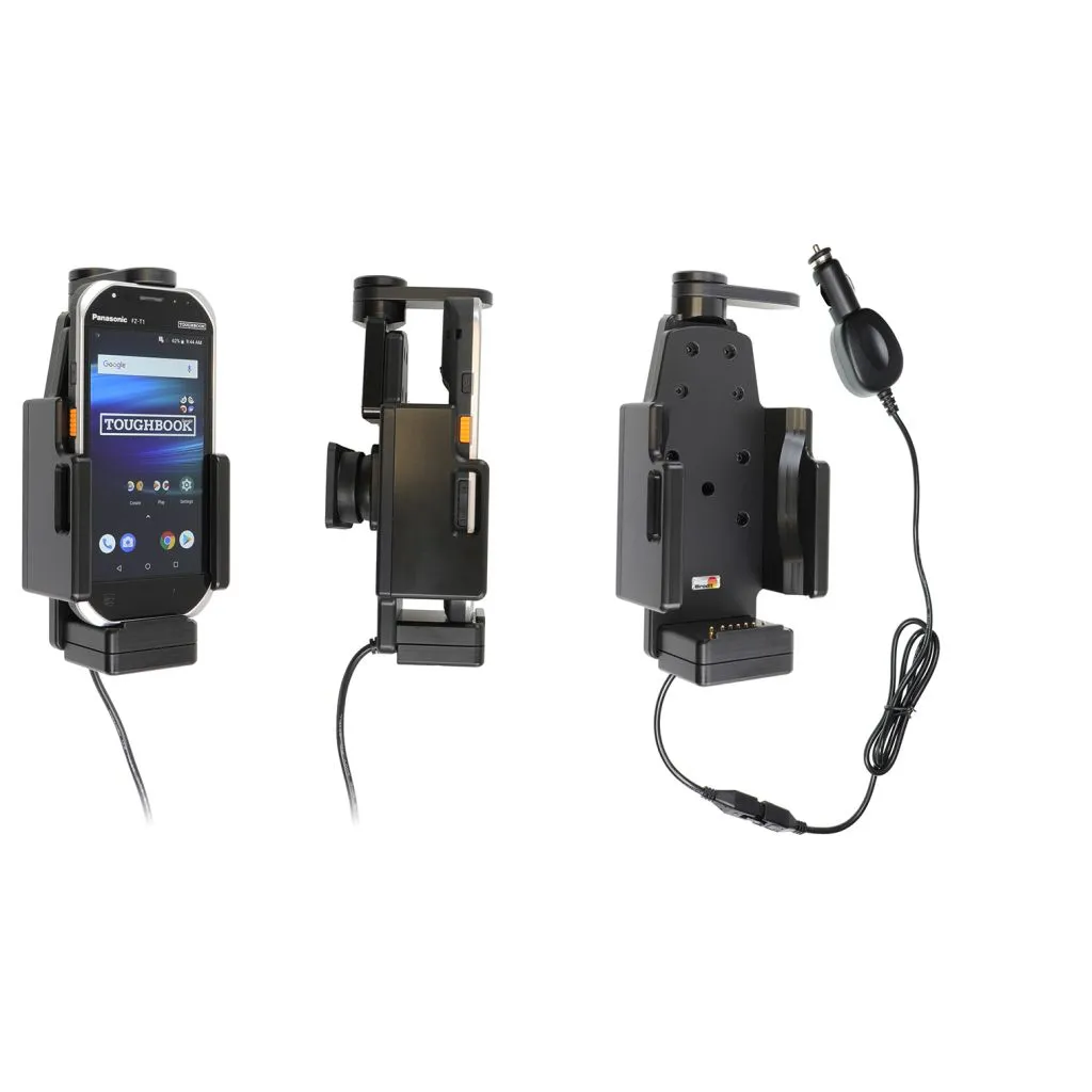 Brodit Aktiv Holder med cigaradaptor og topstøtte til Panasonic FZ-T1 - 712106