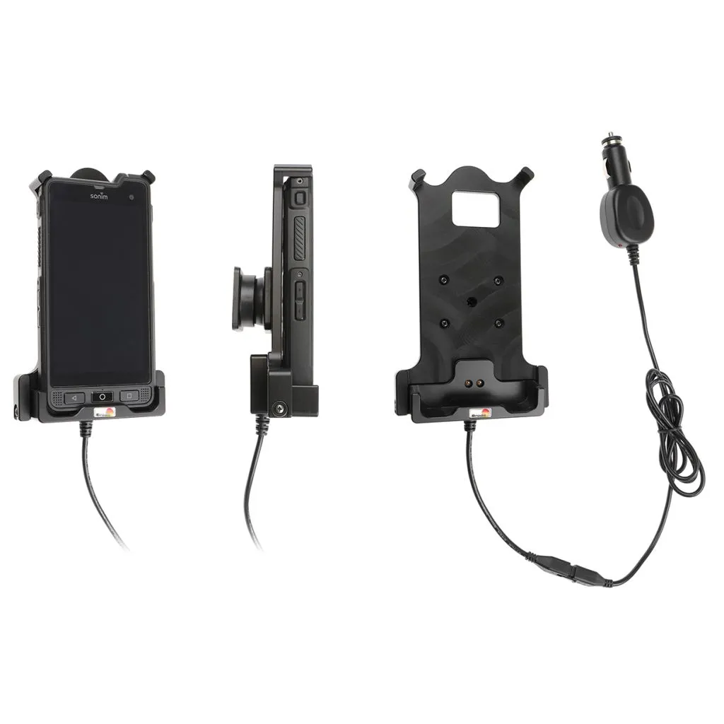 Brodit Aktiv Holder med cigaradaptor og kugleled til Sonim XP8 - 712111