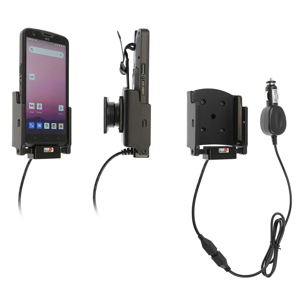 Brodit Aktiv Holder med cigaradaptor og kugleled til M3 Mobile SL20 - 712283