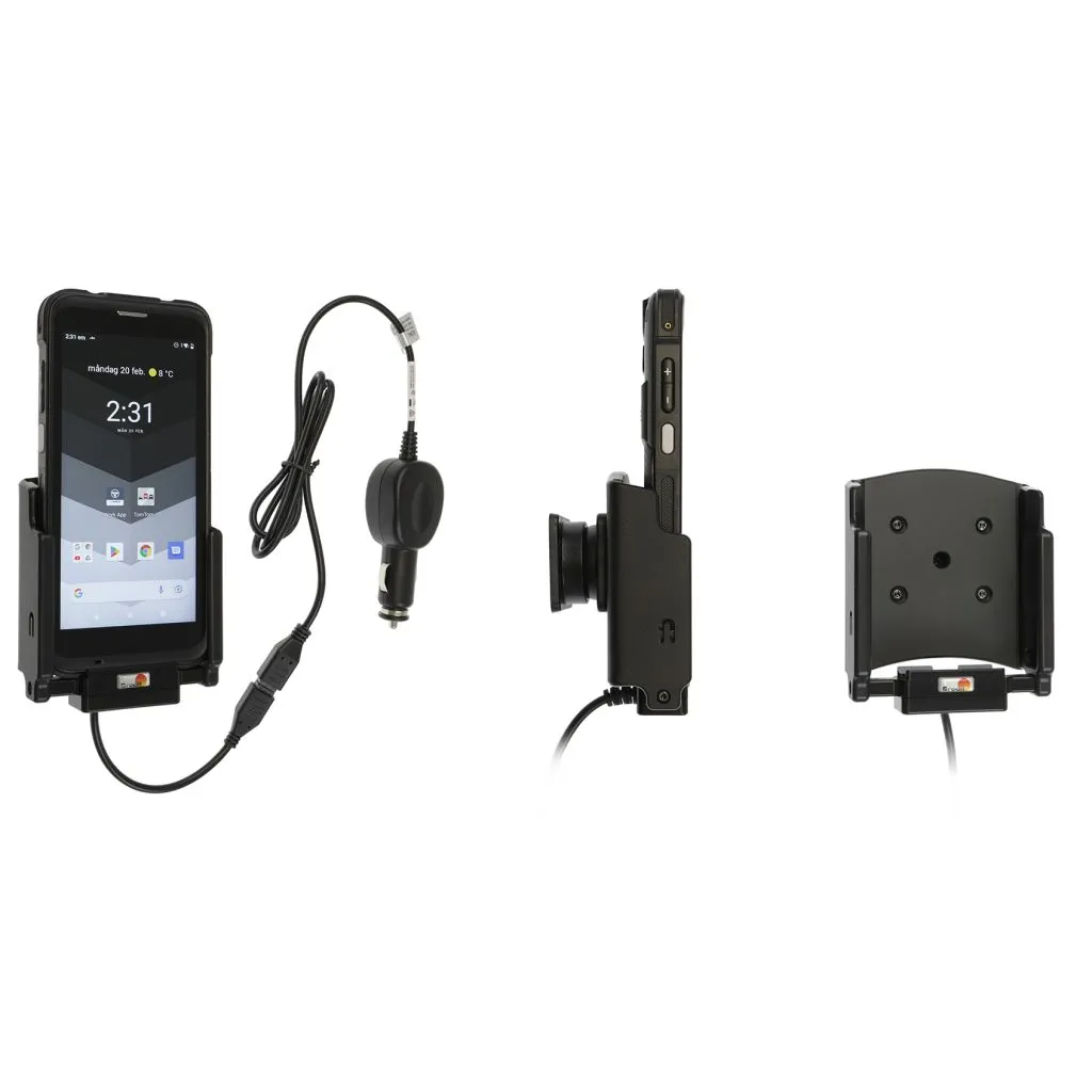 Brodit Aktiv Holder med cigaradaptor og kugleled til Webfleet Pro M - 712343