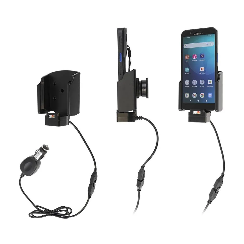 Brodit Aktiv holder m. cigarlader og POGO opladning til Datalogic Memor12/Memor 17 -712429