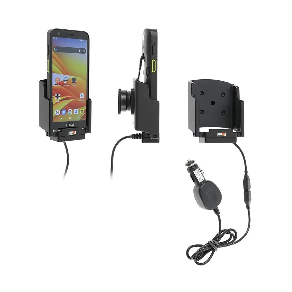 Brodit Aktiv Holder m. cig-stik til Zebra TC501 uden Rugged Boot - 712468