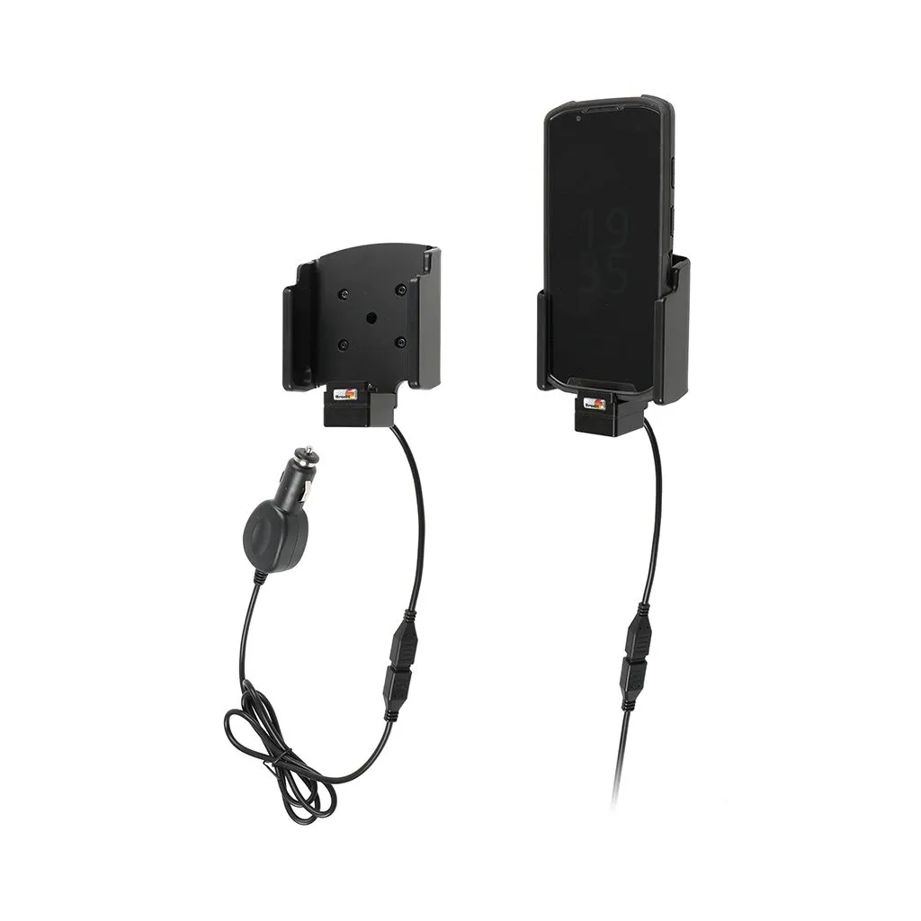 Brodit Aktiv Holder m. cig-stik og pogo pin-ladning til Newland MT95 m. original boot - 712487