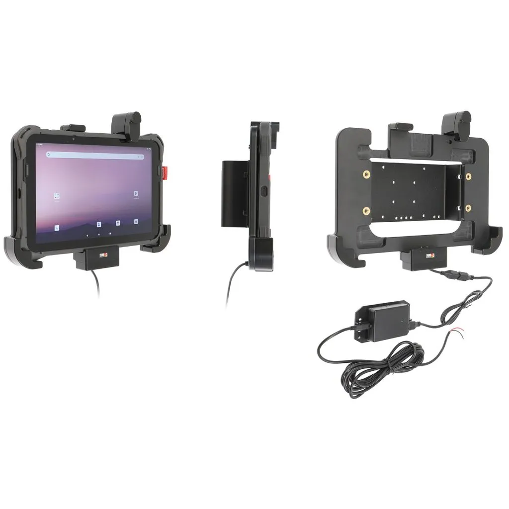 Brodit Aktiv Holder m. Faststrøms montering til Honeywell EDA10A m. Protective Boot og Rotating Hand Strap – 713402