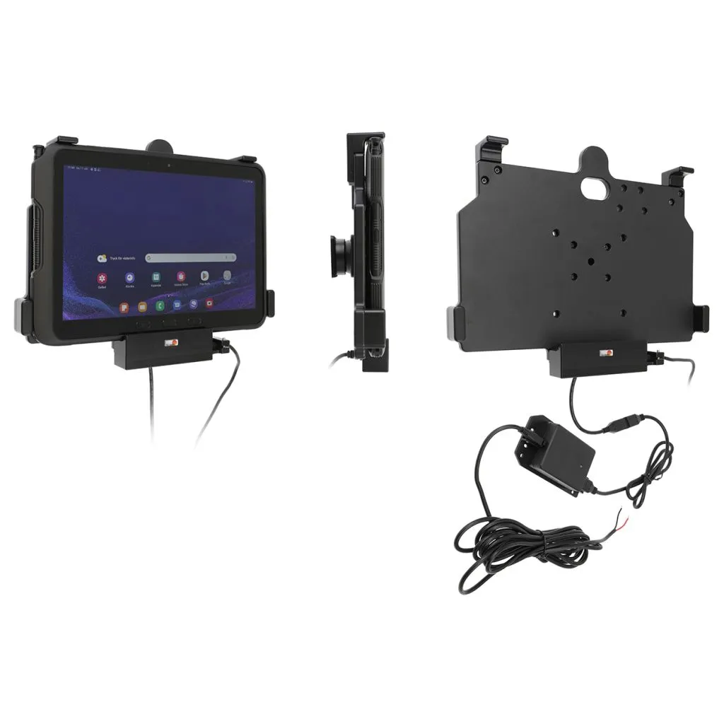 Brodit Faststrøms Holder m. USB Host til Samsung Galaxy Tab Active 5 Pro - 713435