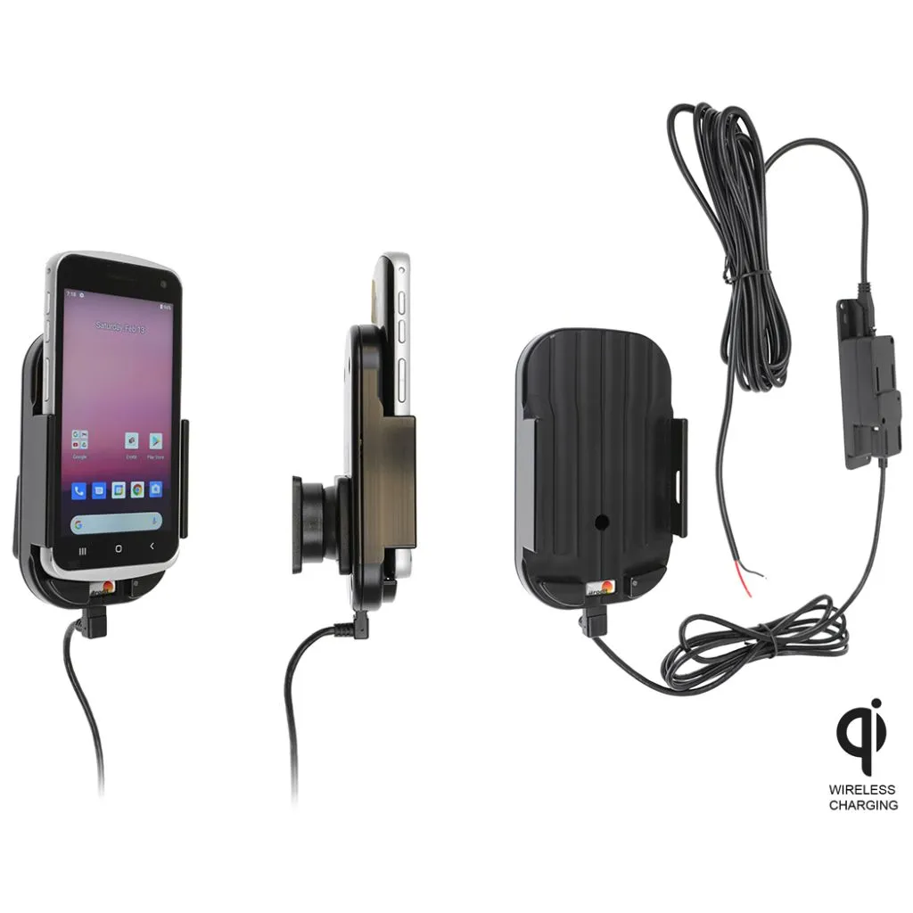 Brodit Qi Trådløs Aktiv Holder med kugleled til Point Mobile PM30 - 719263