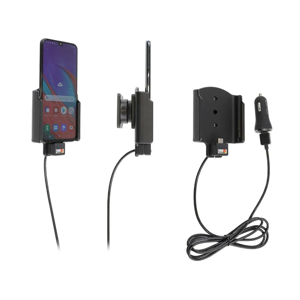 Brodit Aktiv Mobilholder med cigar adapter til Samsung Galaxy A40 - 721141