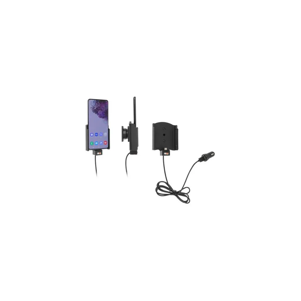 Brodit Aktiv Mobilholder med cigar adapter til Samsung Galaxy S20 Plus