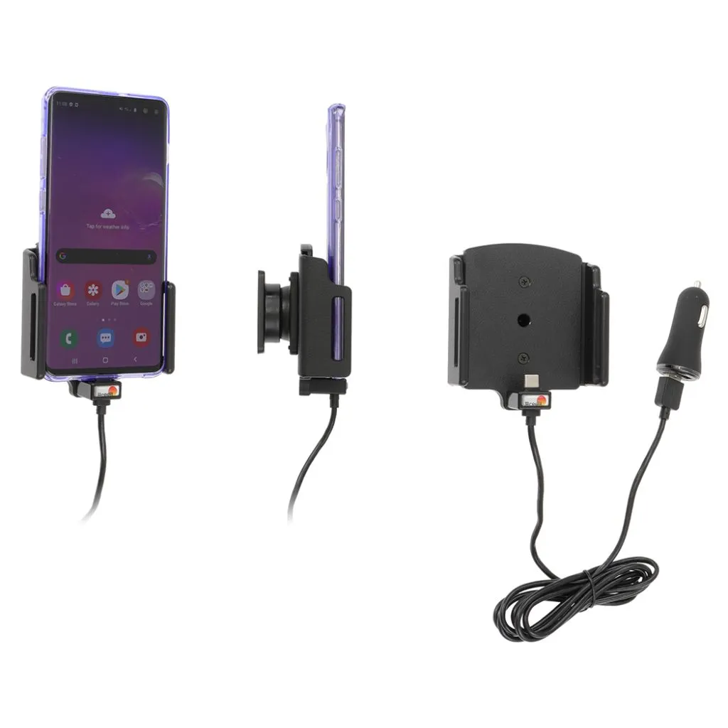 Brodit Aktiv USB Type-C Justerbar Holder D:2-10 / B:75-89mm - 721204