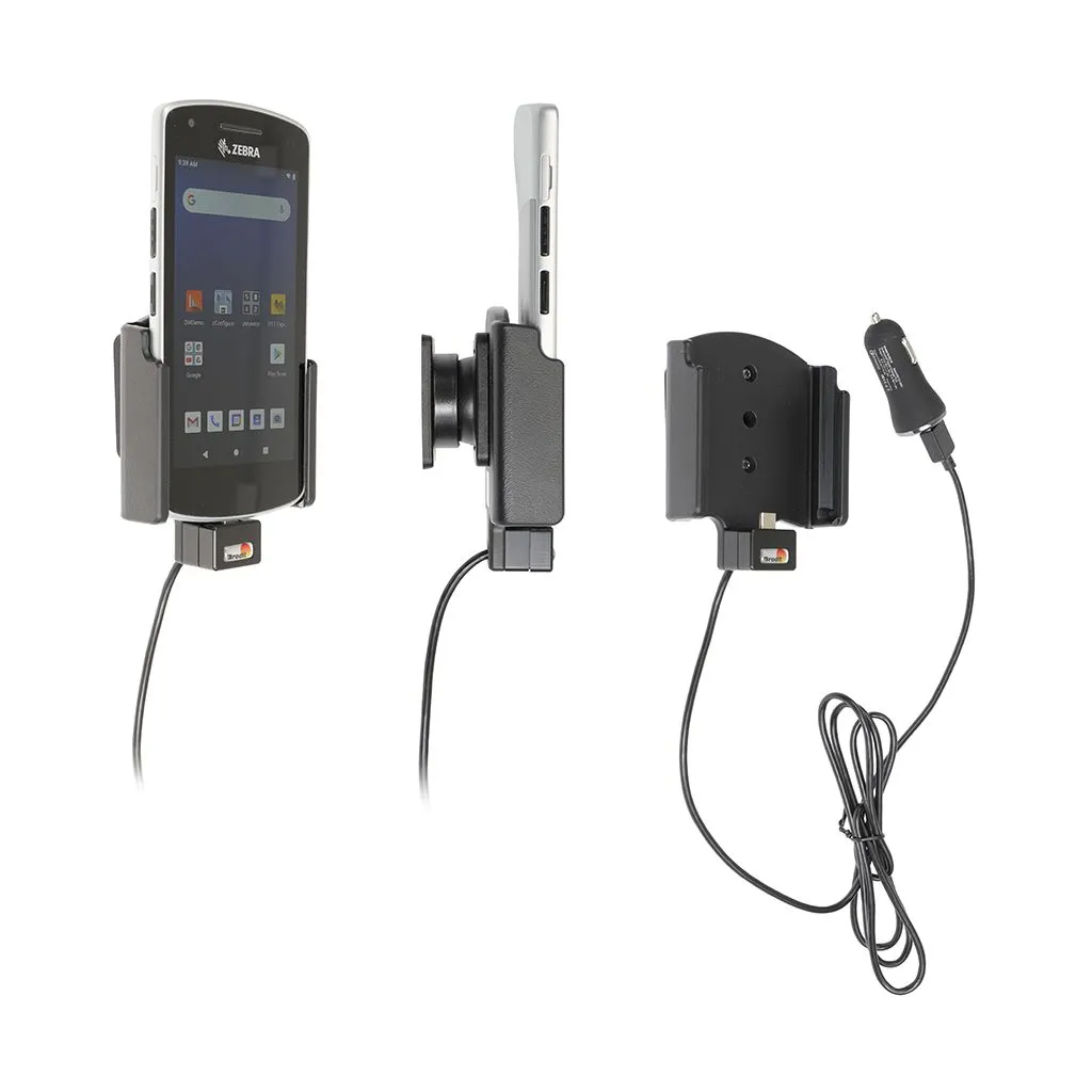 Brodit Aktiv Holder med cigaradaptor til Zebra EC55/EC50 - 721251