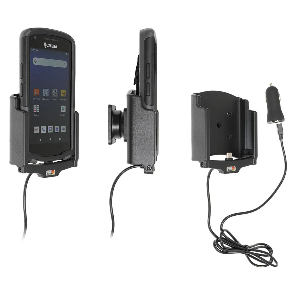 Brodit Aktiv Holder med cigaradaptor til Zebra EC55/EC50 - 721252