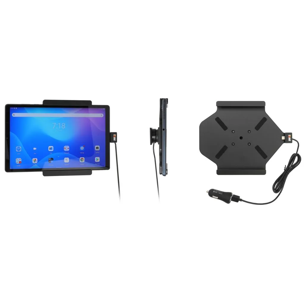 Brodit Aktiv Holder med cigaradaptor til Lenovo Tab K10 TB-X6C6F - 721271
