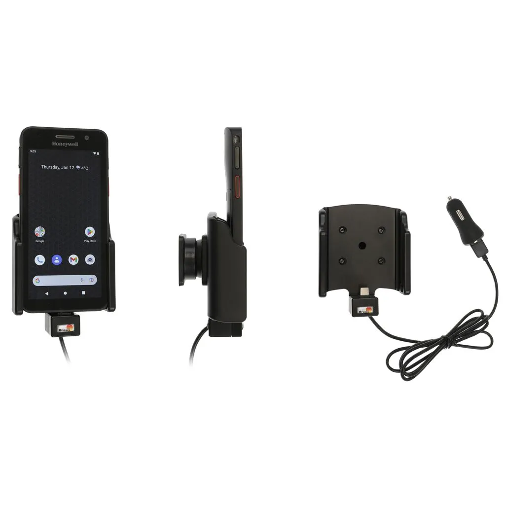 Brodit Aktiv Holder med cigaradaptor til Honeywell CT37/CT30XP - 721334