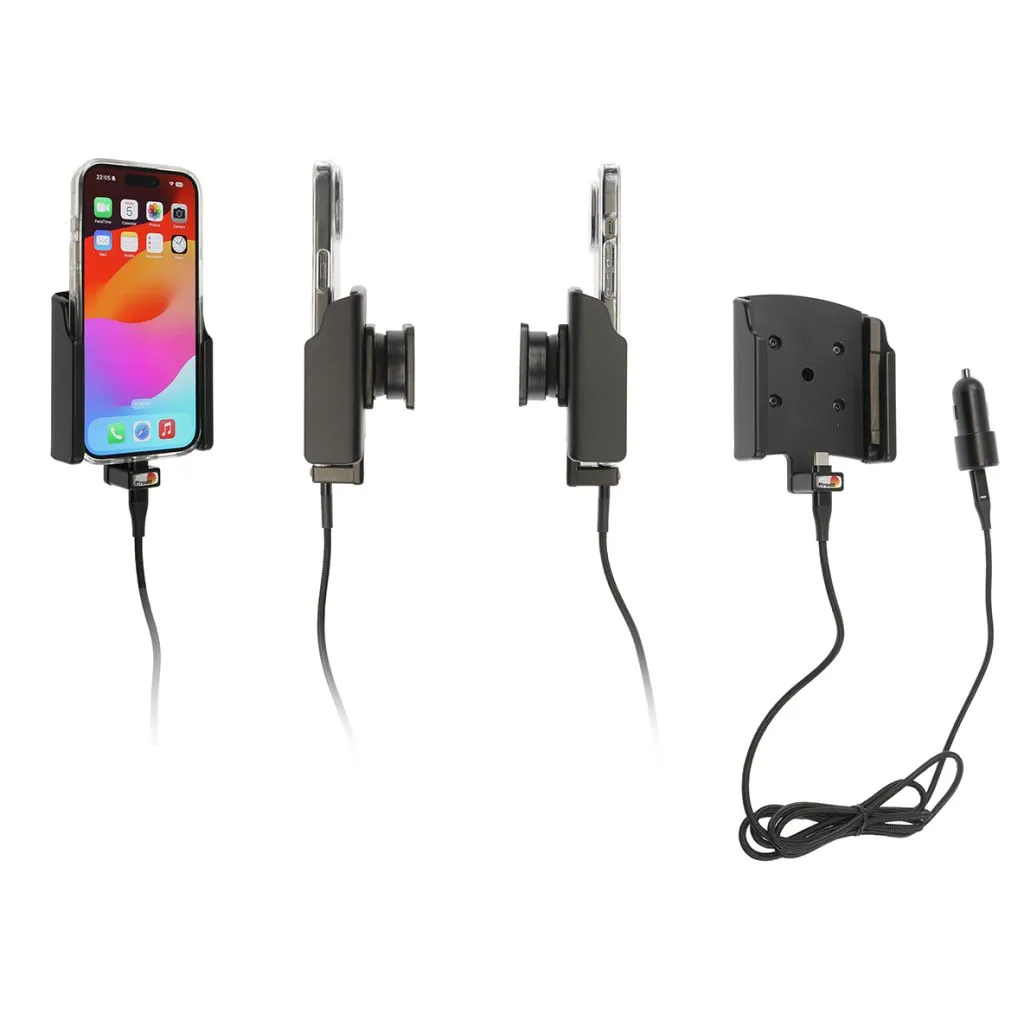 Brodit Aktiv Holder til Apple iPhone 15 Pro Inkl. Brodit Hybrid Case - 721394