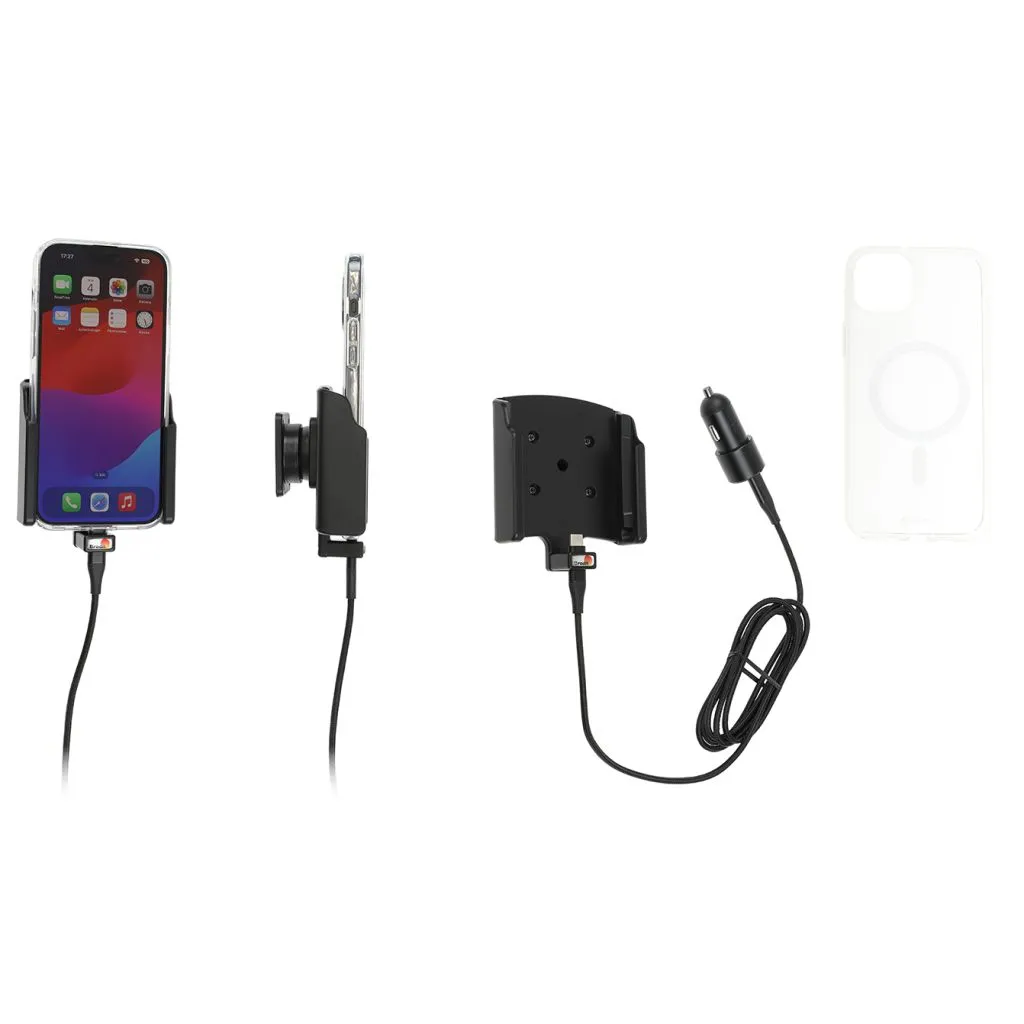 Brodit Aktiv Holder til Apple iPhone 15 Plus Inkl. Brodit Hybrid Case - 721395