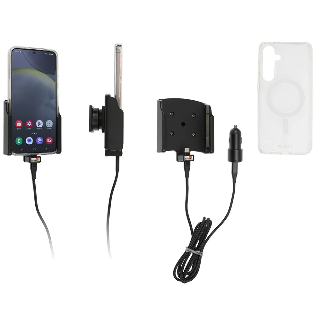 Brodit Aktiv Holder til Samsung Galaxy S24+ Inkl. Brodit Hybrid Case - 721405