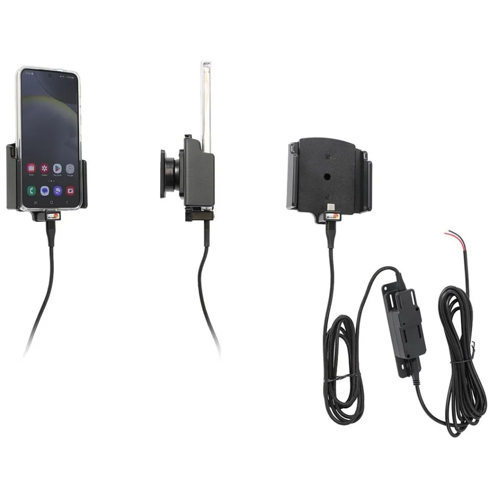 Brodit Justerbar Holder Faststrøm USB-C (D:2-10 / B:70-83mm) - 727456