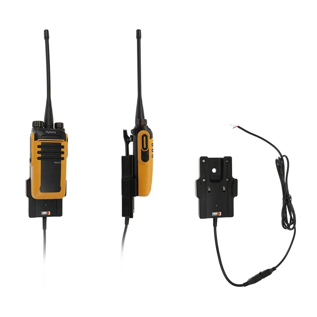 Brodit Aktiv Holder med faststrøm til Hytera BD 615 - 732337