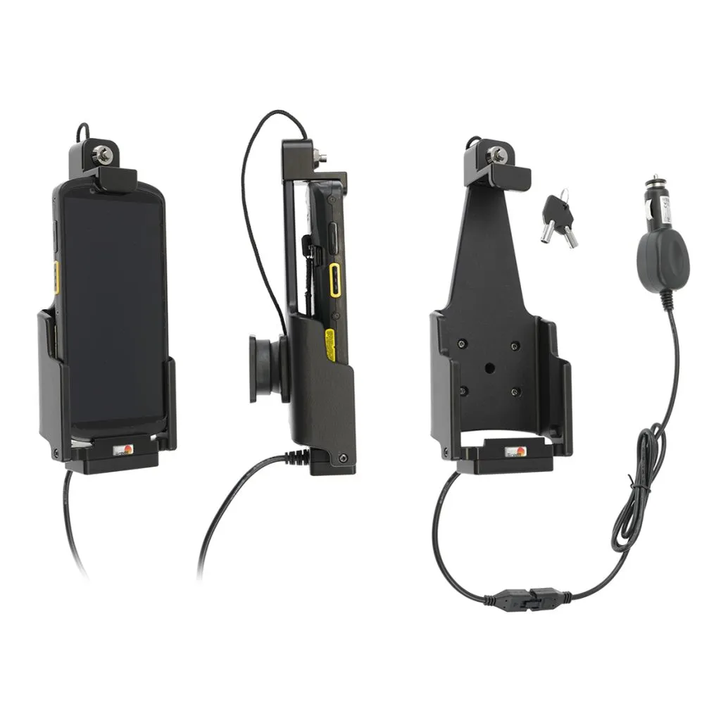 Brodit Aktiv Holder med lås/nøgler og kugleled til Zebra TC58e, Zebra TC58, Zebra TC53e, Zebra TC53 - 735307