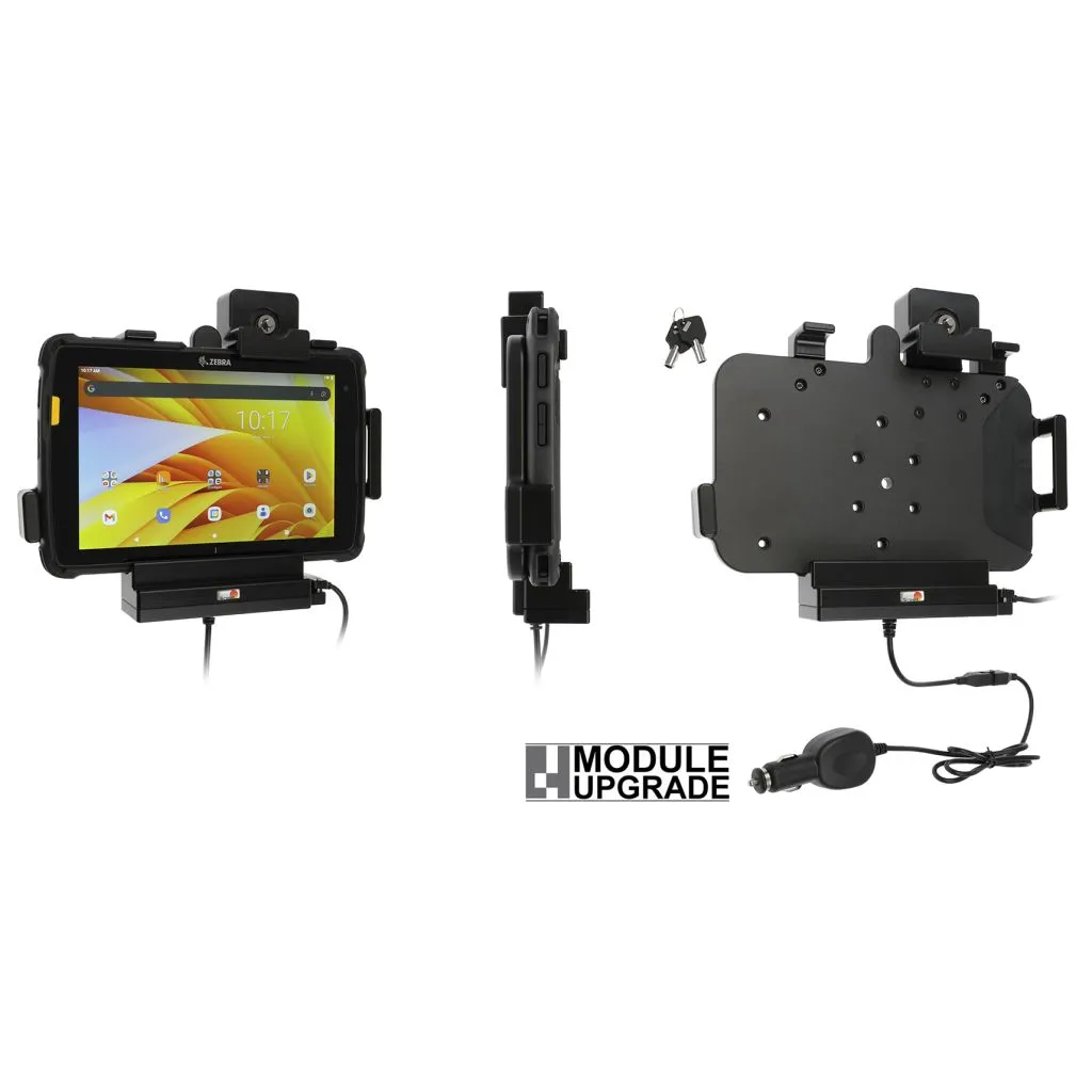 Brodit Aktiv holder med lås+nøgler til Zebra ET45 8 og Zebra ET40 8 - 735324