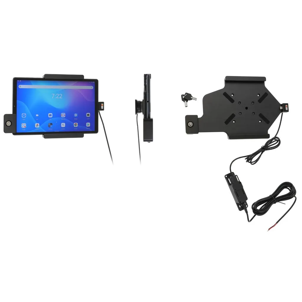 Brodit Aktiv Holder med lås og nøgler til Lenovo Tab K10 TB-X6C6F - 736271