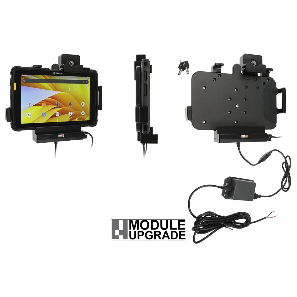 Brodit Faststrømsholder m. lås/nøgle Zebra Et40/ET45 8 - 736324